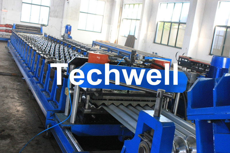 steel silo corrugated panel roll forming machine