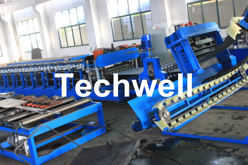 steel corrugated sheet roll forming machine