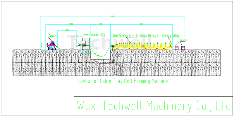 cable tray forming machinery